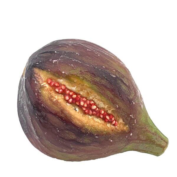 LF003 OS Large Black Fig with Pink Seeds LF003 OS Large Black Fig with Pink Seeds