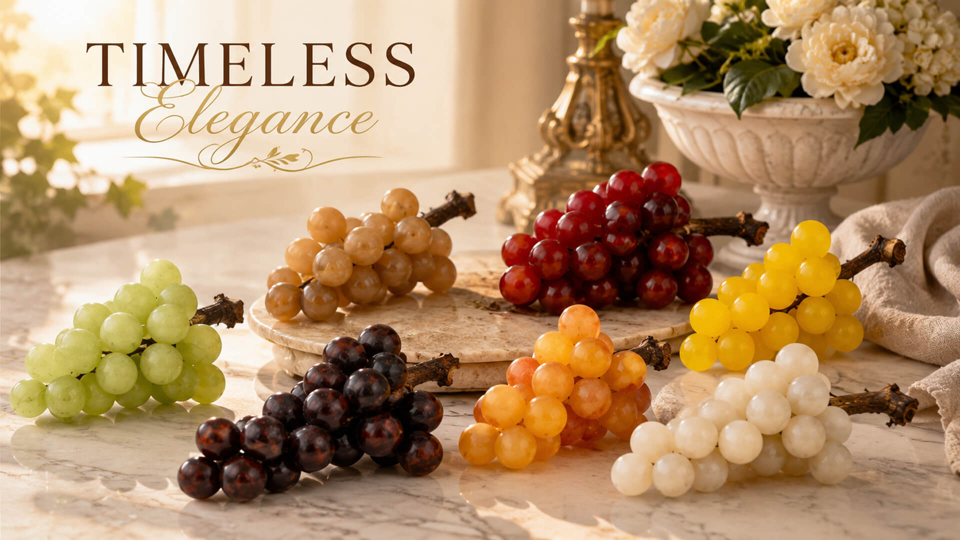 Italian Alabaster Grapes - Timeless Elegance Grapes Image
